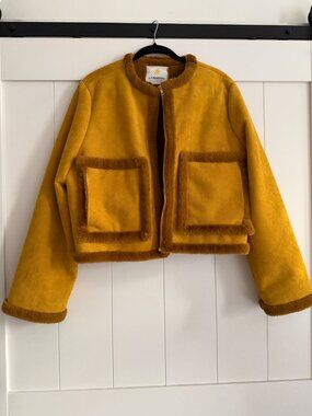 L.F. Markey Suede Shearling Jacket